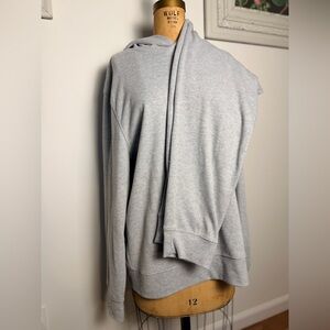 J. Crew men’s super soft jogger set pants & hoodie XL Heather gray